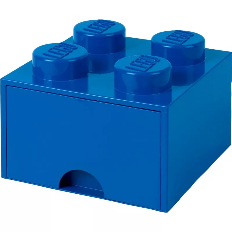LEGO Brick Drawer 4 blauw, opbergbox blauw