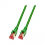 EFB-Elektronik RJ45 patchkabel Cat. 6 S/FTP LSZH groen 0,15 m