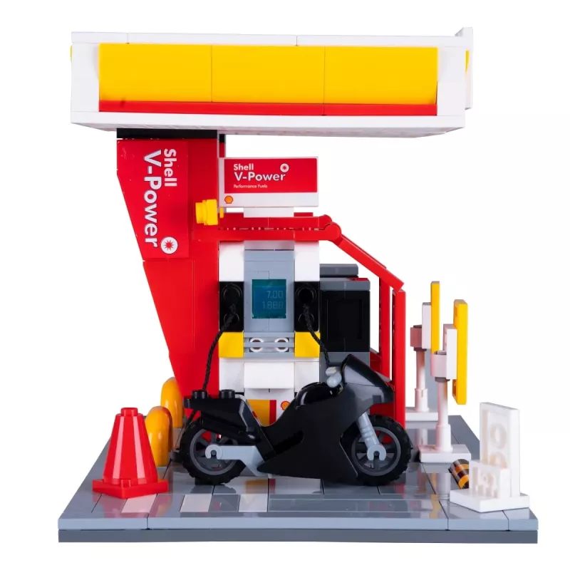 Tankstationmodel Jamara CaDA Shell 402858 met gedetailleerd design