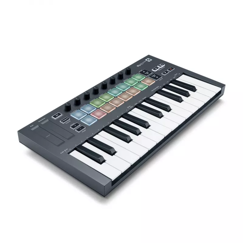Novation FLKEY Mini - MIDI-toetsenbord speciaal voor FL Studio-software, 25 toetsen.