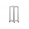 LANBERG 19 inch open rack 27U 600x800 mm grijs, 27U open-frame serverrack