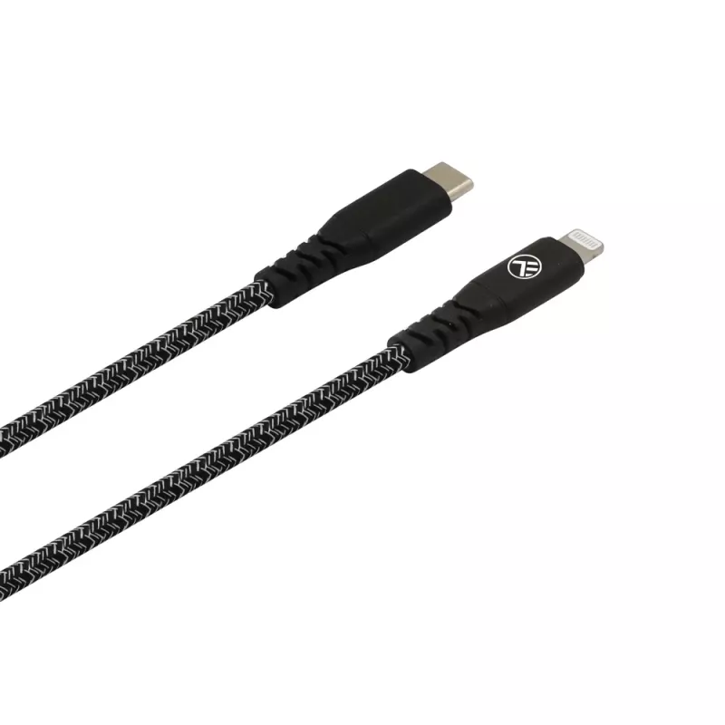 Datakabel Tellur Type-C naar Lightning 3A PD60W 1m – zwart