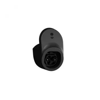 Wallbox kabeldock Type 2 CBLDOCK-T2-B – zwarte kabelhouder voor Type-2-laadkabel voor elektrische voertuigen