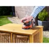 Black & Decker BDCROS18N-XJ draagbare schuurmachine 12000 tpm zwart, oranje