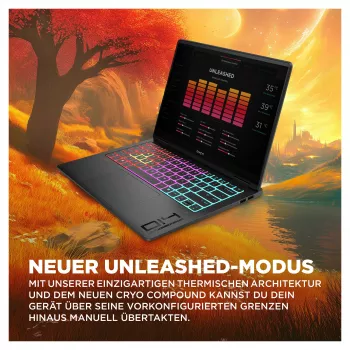HP OMEN Transcend Gaming-laptop 14-fb1075ng 14 3K OLED U7-255H 32GB/1TB SSD RTX5060 Win11 - BV8C5EA - ABD (BV8C5EA#ABD)