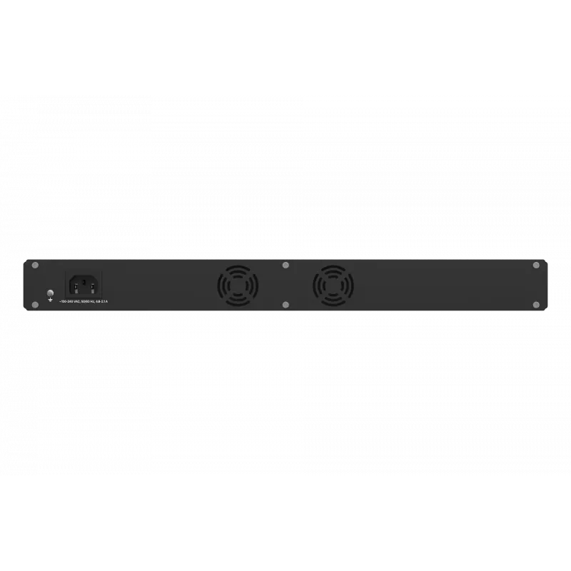 Teltonika SWM280 industriële managed switch, 24x GLAN, 4x SFP, Falf PoE switch 12x PoE+