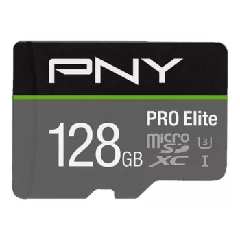 MicroSDXC-flashkaart PNY PRO Elite 128 GB UHS-I model P-SDU128V31100PRO-GE