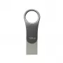 Silicon Power Mobile C80 128 GB USB-stick, USB Type-A / USB Type-C, USB 3.0 (3.1 Gen 1), titanium