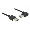 USB-kabel DeLOCK 5m USB 2.0 A m/m 90°