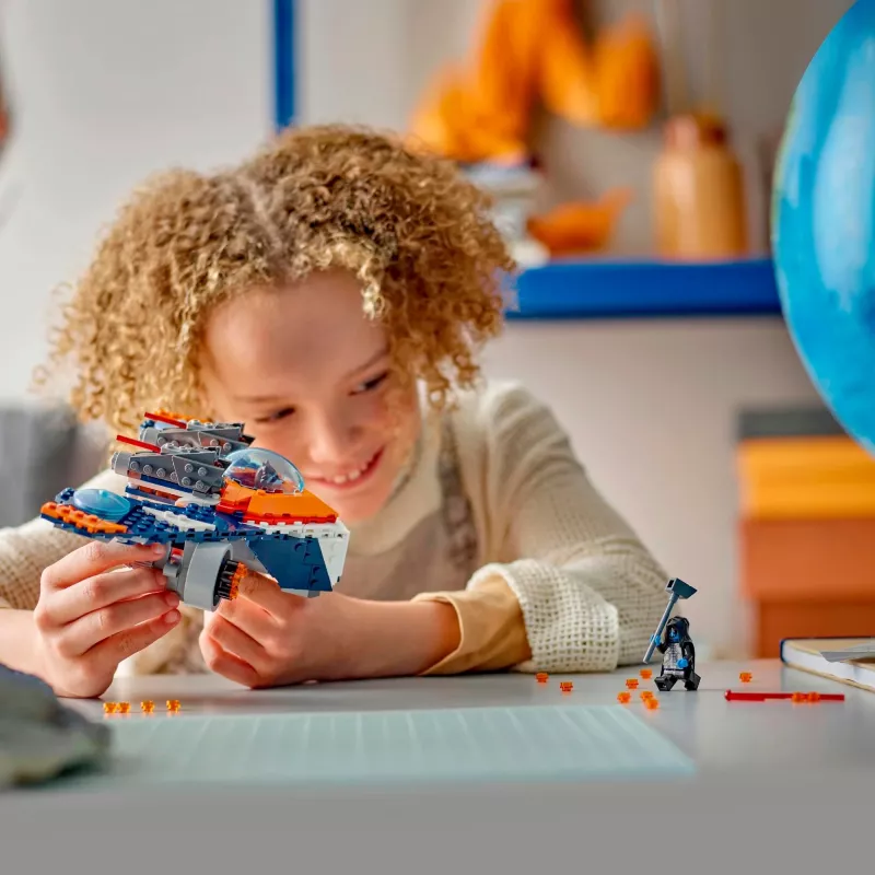 Constructiespeelgoed LEGO Marvel Super Heroes Rocket ruimteschip 76278 – Rocket en Ronan set