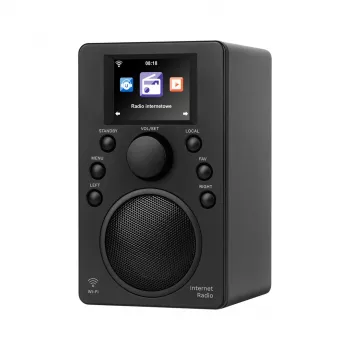 Internetradio Kruger & Matz KM0818.1 met Wi-Fi, Bluetooth, USB en wekker