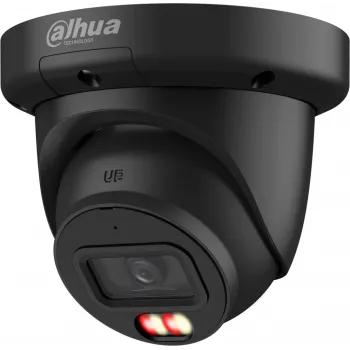 IP-beveiligingscamera DAHUA IPC-HDW3849QM-S-IL — turret, binnen/buiten, plafondmontage, bekabeld, 6 MP (3288 × 1850), zwart