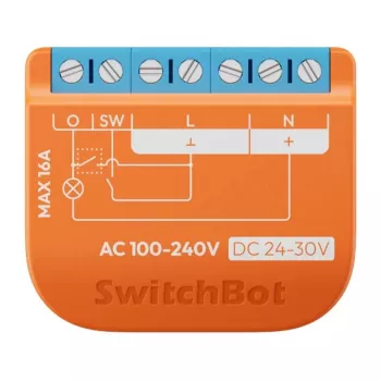 Slimme SwitchBot Relay W5502310 – Wi-Fi-bediening met energiebewaking
