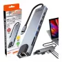 MEDIA-TECH USB-HUB 8 IN 1 GIGA LAN HUB MT5046
