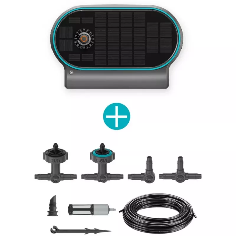 Gardena AquaBloom set L, zonne-energie bewatering, 13330-20