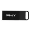 PNY Elite, 128 GB, USB Type-C, 3.2 Gen 1 (3.1 Gen 1), 120 MB/s, dia, zwart