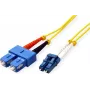 Roline - patchkabel - LC singlemode (M) naar SC singlemode (M) - 3 m - glasvezel - 9/125 micrometer - OS2 - halogeenvrij - geel (21.15.8793)