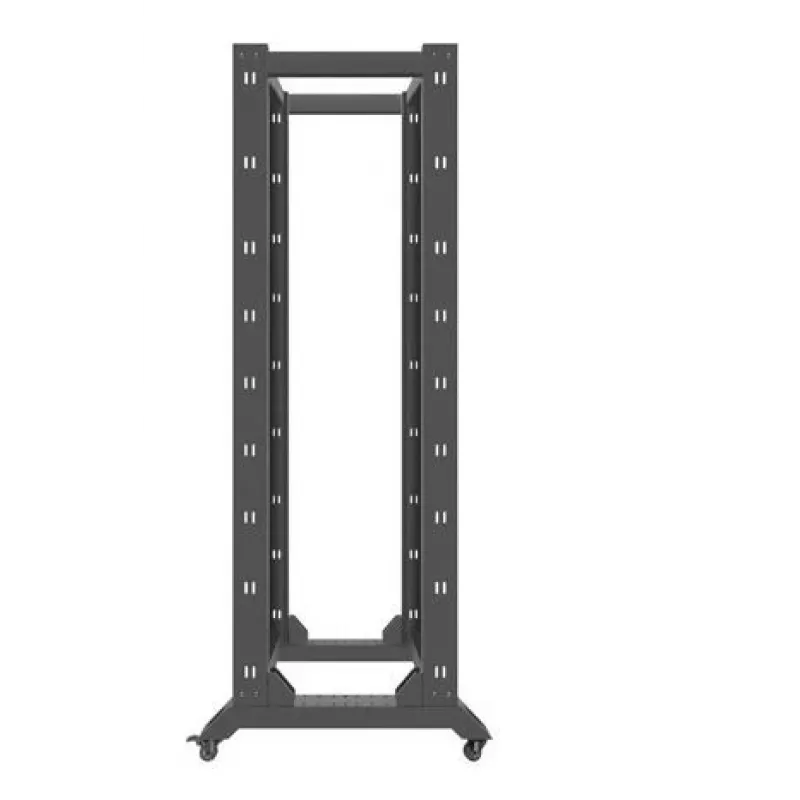 Lanberg OR01-6842-B 19-inch open rack, 42U, 600x800 mm, zwart