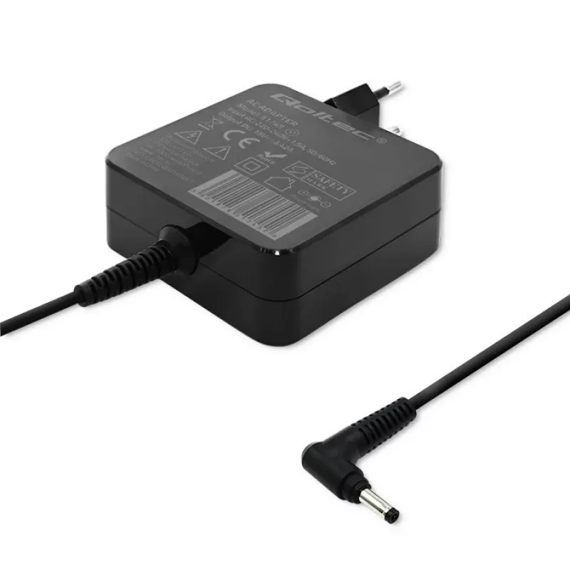 Qoltec 51745 voeding/omvormer indoor 65 W zwart