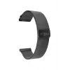 Horlogeband FIXED Mesh Strap FIXMEST-18MM-BK 18 mm snelwissel zwart metaalmesh
