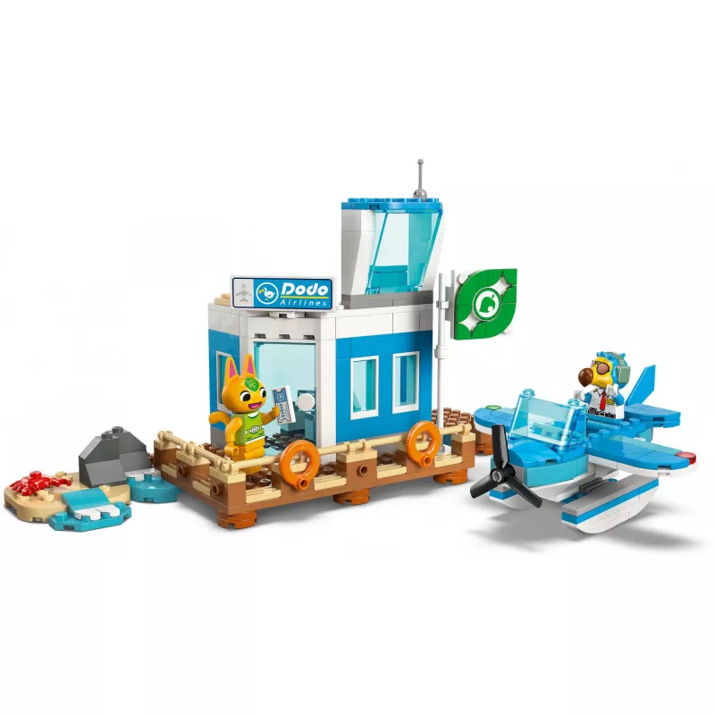Constructiespeelgoed LEGO 77051 Animal Crossing: Vliegen met Dodo Airlines set, LEGO merk, model 77051