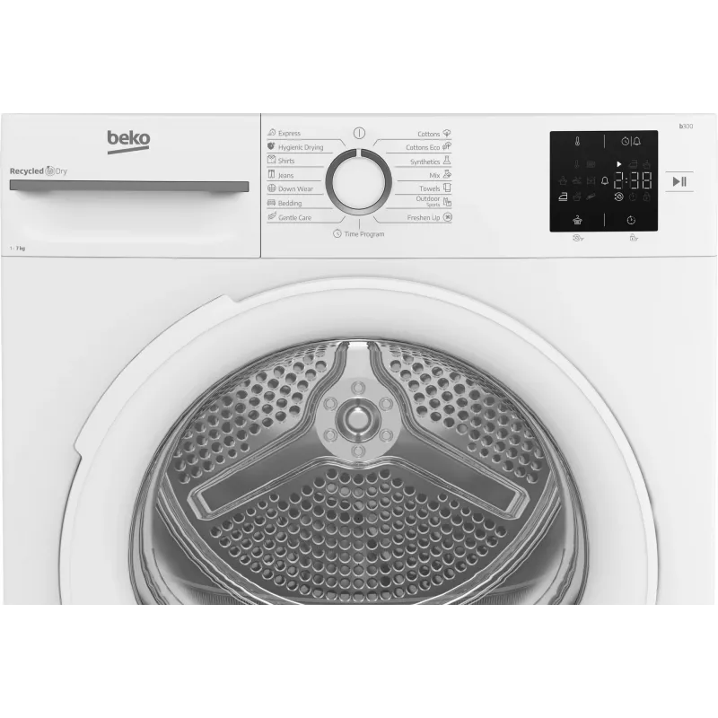 BEKO wasrek BM3T372E0W, 7 kg, energieklasse E, diepte 54,5 cm
