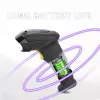 Draadloze barcodescanner QOLTEC 50856 – 1D- & 2D-draadloos handapparaat, USB-interface, ABS-behuizing, 170×62×100 mm, 203 g