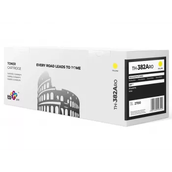 Toner TB compatibel met HP CF382A geel, 2700, ref