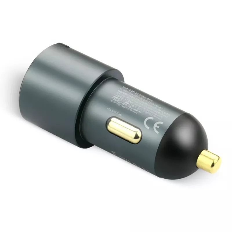 Auto-oplader everActive CC-40Q QC3.0 60W, USB-autoadapter voor het opladen van mobiele apparaten