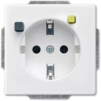 Stopcontact Busch-Jaeger 3120 EUCB-84 CEE 7/3 2P+E 230 V 16 A wit IP20
