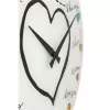 NeXtime klok 8030 Loving You, Ø43 cm, wand, wit/meerkleurig
