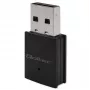Compacte draadloze mini-USB-WLAN-adapter QOLTEC 57007 – single-band 2,4 GHz, tot 150 Mbit/s, interne antenne