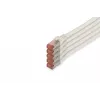 DIGITUS CAT6 S/FTP patchkabel, 10 m, wit, 5-pack