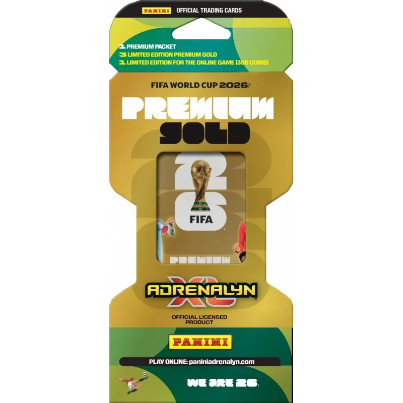 Cards FIFA World Cup 2026 blister goud