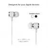 SBS TEINEARLIGHTW - hoofdtelefoon - in-ear - bellen & muziek - wit - knop - buttons