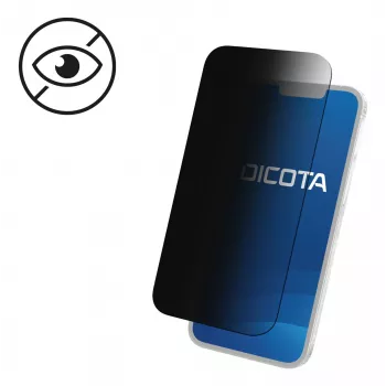 Dicota kijkbeschermingsfilter voor telefoon - 2-weg, zelfklevend