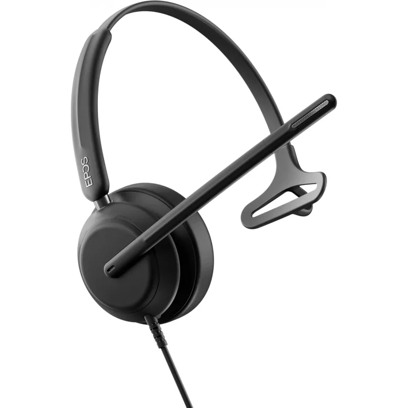 Epos IMPACT 730, mono-headset, bedraad, 3 digitale microfoons, super-wideband-technologie