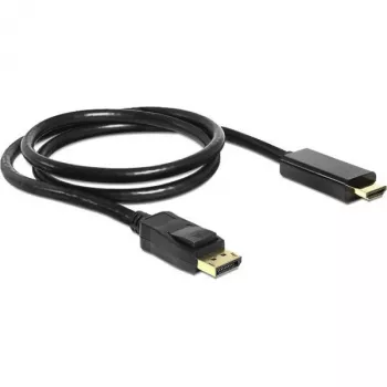 DisplayPort-naar-HDMI-kabel 2 m – No Name, model 77492-2, zwart