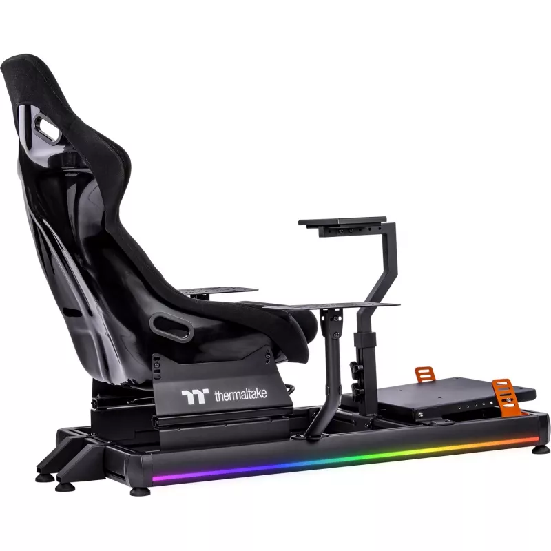 Thermaltake GF500 flightsimulatorcockpit zwart GSC-F50-CPASBB-01 sim rig (GSC-F50-CPASBB-01)