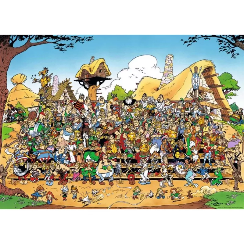 Puzzel Ravensburger 1000 stukjes Colour puzzle (cartoons) — 700 mm breed, leeftijd 14+
