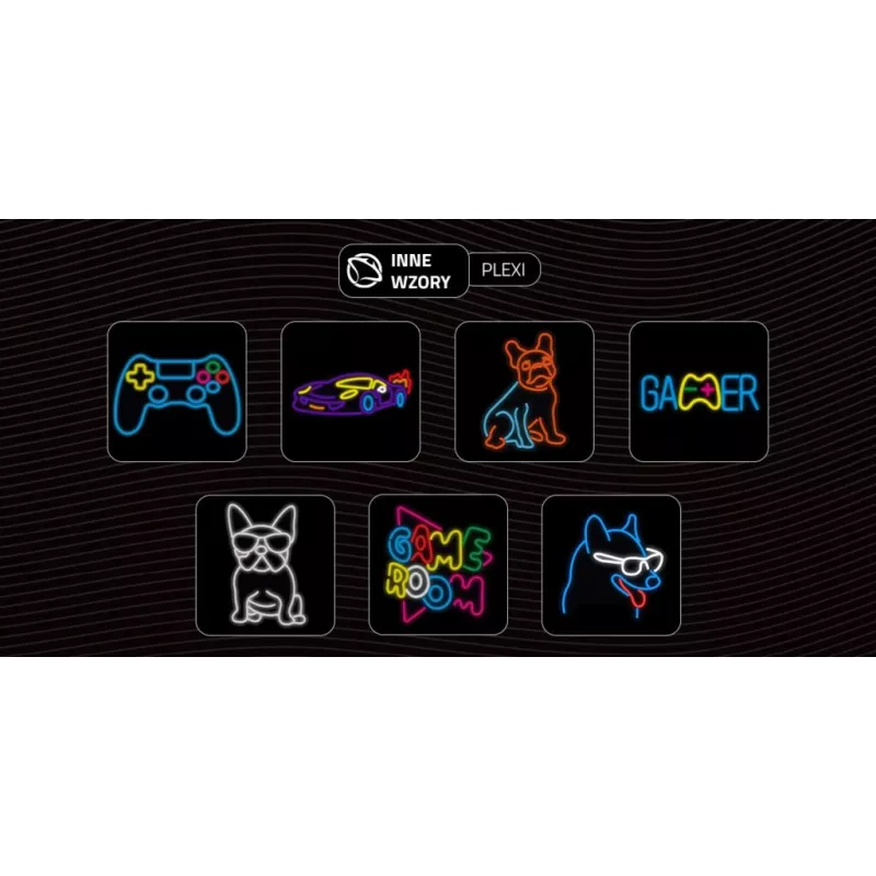 Decoratief neonlicht MANTA SNL56MT dinosaurusstijl — MANTA SNL56MT