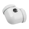 Adapter 90° BitsPower voor 16 mm AD hardtube naar 16 mm AD hardtube, wit