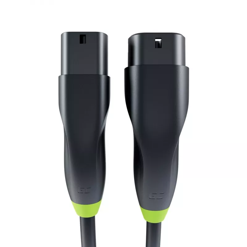 Oplaadkabel Green Cell EVKABGC03 — Type 2, 5 m, 11 kW, voor elektrische voertuigen