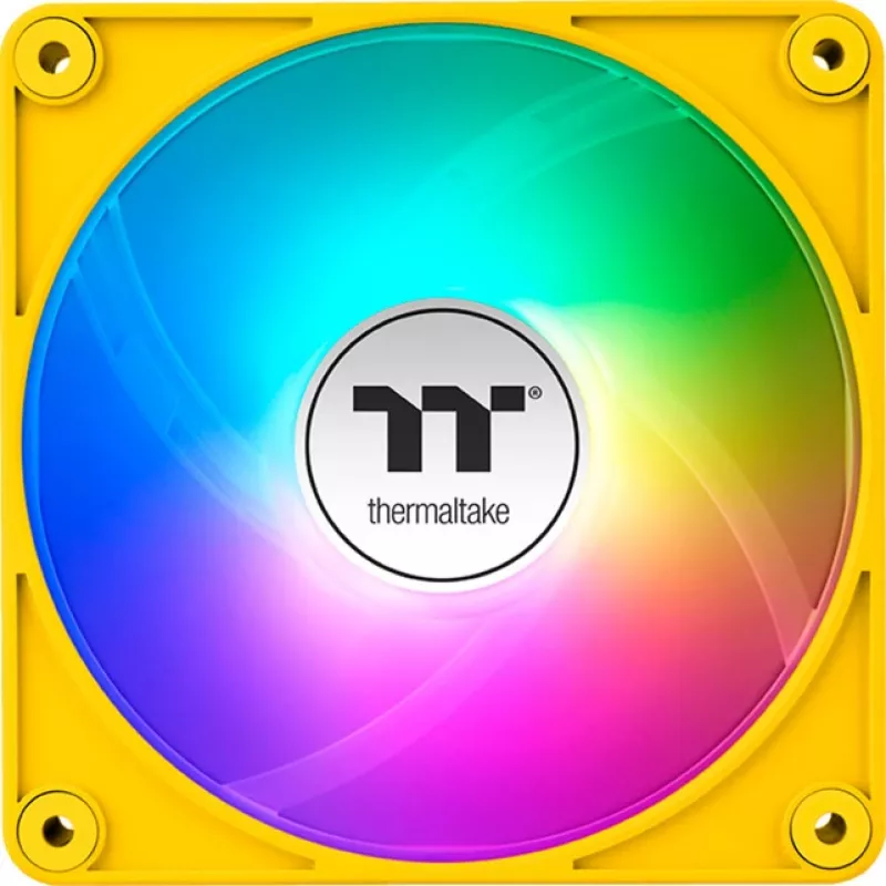 Thermaltake CT140 EX ARGB 140 mm geel 3-pack behuizingsventilator