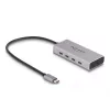 DELOCK USB hub 10 Gbps Type-C 4 poorten PD 85W 30cm kabel