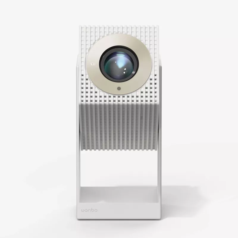 Projector WANBO Cube 2 Pro 500 ANSI Android TV 11 — compacte slimme thuisprojector, wit