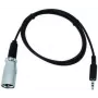 EUROLITE DMX-adapter — 1x 3,5 mm jack naar 1x XLR-stekker