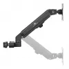 Monitorbeugel voor buis / stang 28-60 mm Maclean, 17-27'', max. 7 kg, gasveer, MC-459