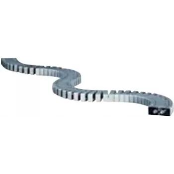 Bachmann Kabel Snake FLEX II – flexibele kabelgoot – 1 m – zilver