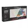 Savio ASTRAL WHITE JADE toetsenbord gaming USB QWERTY US International